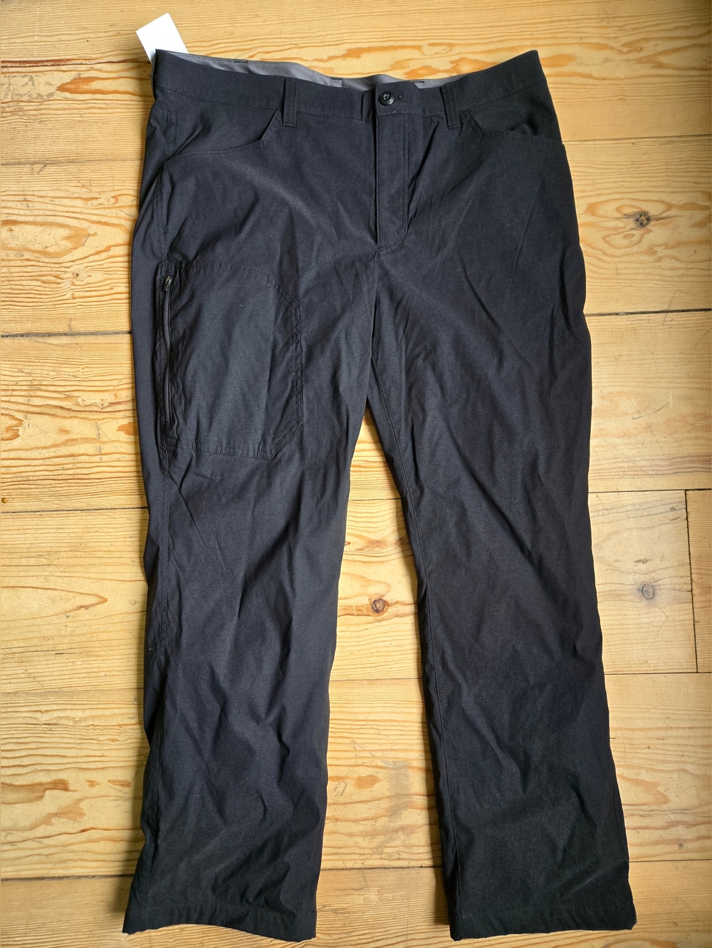 Eddie Bauer Black Fleece Lined Tech Pants 38x30 Stretch NWT